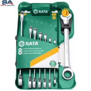 Bộ cờ lê tự động 8 chi tiết 8-19mm Sata 08007ASJ