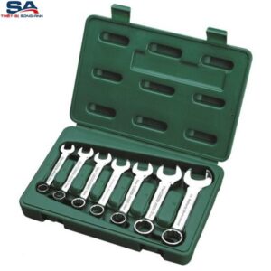 Bộ cờ lê vòng miệng ngắn 7 chi tiết Sata 09033