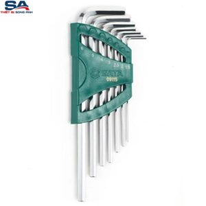 Bộ lục giác đầu bằng 7 chi tiết Sata 09115