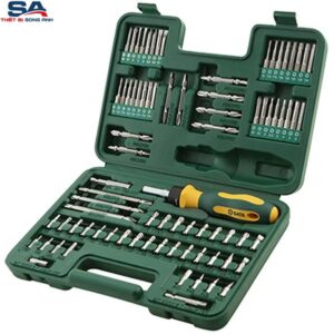 Bộ mũi vít và đầu tuýp 80 chi tiết Sata 09326
