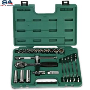 Bộ tuýp 25 chi tiết 1/2" Sata 09506