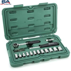 Bộ tuýp 1/4" 4-14mm 21 chi tiết Sata 09521