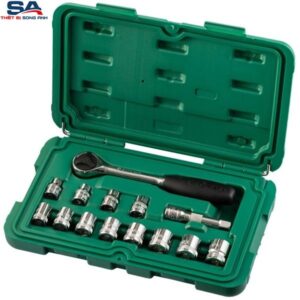 Bộ tuýp 3/8" 8-19mm 14 chi tiết Sata 09523