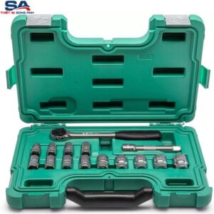 Bộ tuýp 15 chi tiết 1/2" Sata 09525