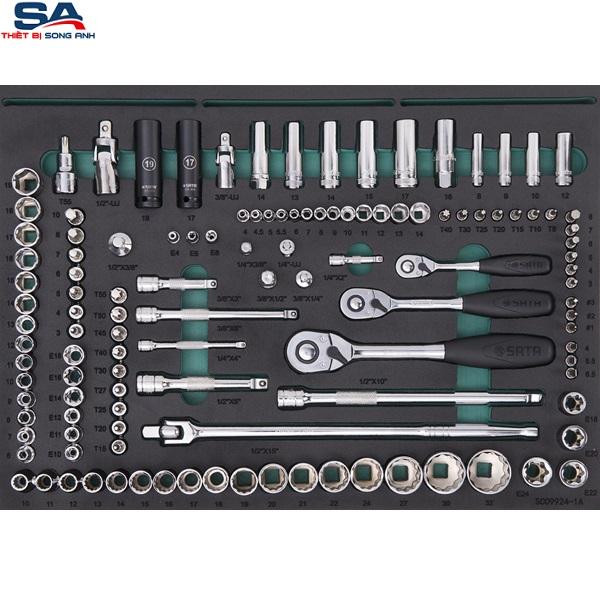 Xe đồ nghề 231 chi tiết Sata 09924 - Ảnh 4