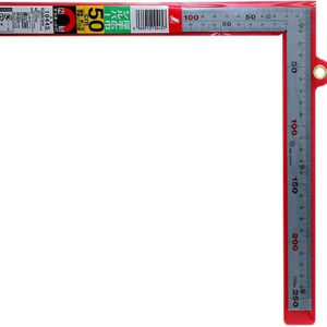 Thước ke vuông inox có nam châm 500x250mm Shinwa 10445