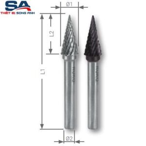 Mũi mài hợp kim 12mm Ruko 116038