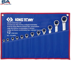 Bộ cờ lê vòng miệng tự động 12 chi tiết Kingtony 12212MRN