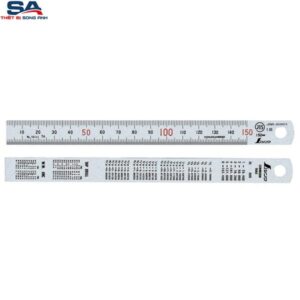 Thước lá inox 150mm Shinwa 14001