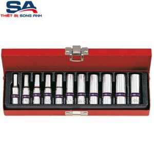Bộ tuýp 1/4" 11 chi tiết 4-13mm Kingtony 2511MR