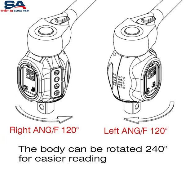 Đồng hồ đo lực siết điện tử Kingtony 34417-1A - Ảnh 4