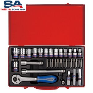 1/2" Bộ tuýp 35 chi tiết 10-32mm Kingtony 4035MR