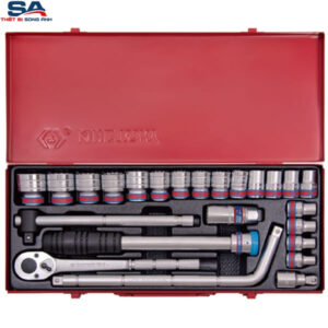 1/2" Bộ tuýp 24 chi tiết hệ inch Kingtony 4533SR
