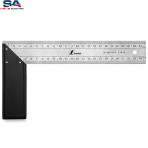 Thước ê ke mộc 300mm Shinwa 62308