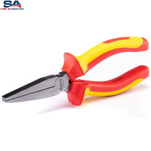 Kìm nhọn mũi dẹp cách điện 10000V Sata 70111
