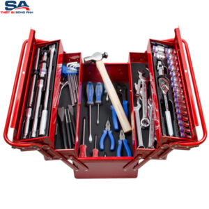 Thùng đồ nghề xách tay 63 chi tiết Kingtony 902-164MR