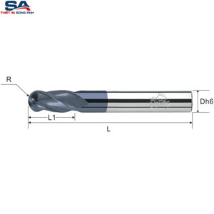 Dao phay cầu kim 4me CMTéc CEBM4