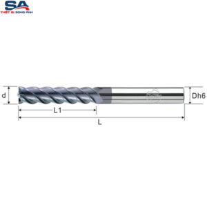 Dao phay ngón hợp kim 4 me dài CMTéc CEHF4