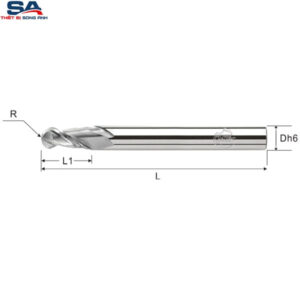 Dao phay cầu nhôm CMTéc CEXBL2