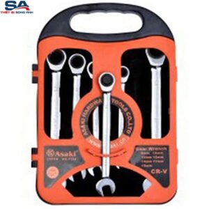 Bộ cờ lê vòng miệng tự động Asaki AK-7732