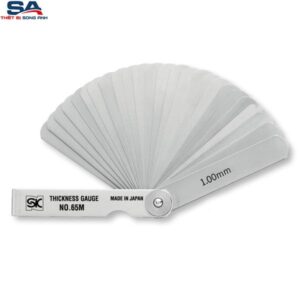 Thước căn lá 0.03-1.0mm 25 lá Niigata CS-65M