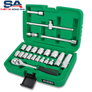 Bộ đầu tuýp 3/8" 22 chi tiết Toptul GCAI2201