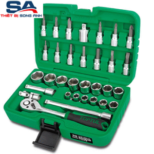 Bộ tuýp 3/8" 32 chi tiết Toptul GCAI3202