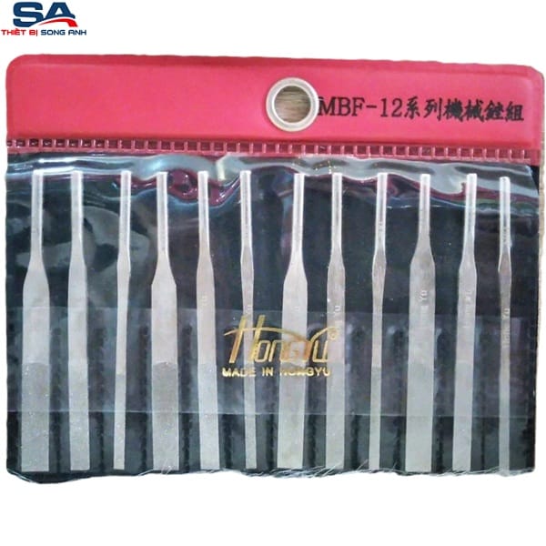 Bộ dũa mài kim cương 12 chi tiết HONGYU MBF-12