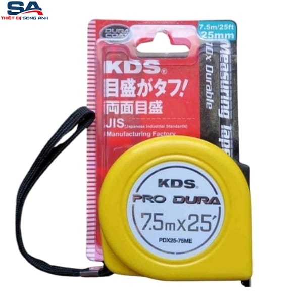Thước cuộn thép 7.5m KDS PDX25-75ME