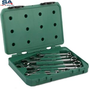 Bộ cờ lê vòng miệng 8-22mm Sata 09036