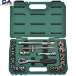 Bộ tuýp 1/2" 24 chi tiết Sata 09060-6