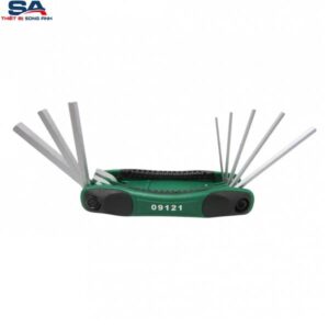 Bộ lục giác gập 8 chi tiết Sata 09121
