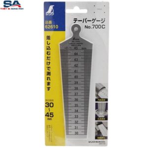 Thước đo khe hở 30-45mm Shinwa 62610