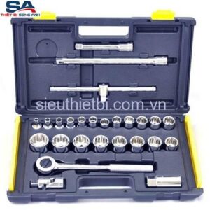 1/2" Bộ tuýp 27 chi tiết Stanley 86-477