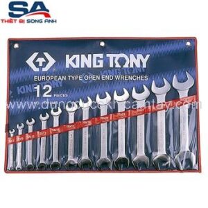 Bộ cờ lê 2 đầu miệng 12 chi tiết Kingtony 1112MR
