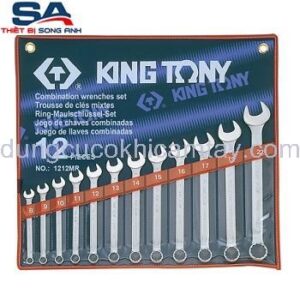 Bộ cờ lê vòng miệng 12 chi tiết 8-22mm Kingtony 1212MR