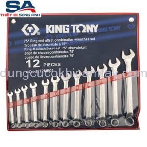Bộ Cờ lê vòng miệng 12 chi tiết 8-22mm Kingtony 1272MR01