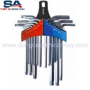 Bộ lục giác thường và sao hệ mét 18 cái Vata 14-224T18