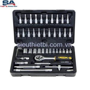 Bộ tuýp 1/4" 46 chi tiết Tolsen 15138