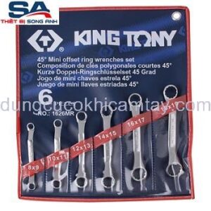 Bộ cờ lê 2 đầu vòng 5 chi tiết Kingtony 1626MR