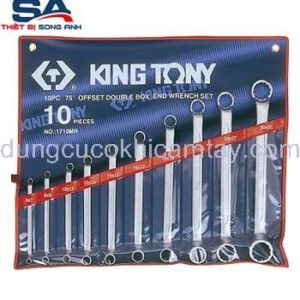 Bộ cờ lê 2 đầu vòng 10 chi tiết  Kingtony 1710MR