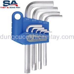 Bộ lục giác bằng 9 chi tiết hệ inch Kingtony 20219SR