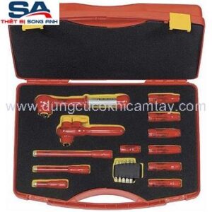 3/8" Bộ tuýp cách điện 1000V 13 chi tiết Friedrich 251327