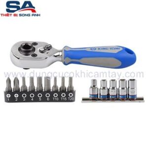 Bộ cần tự động 1/4" 15 chi tiết Kingtony 2515MR