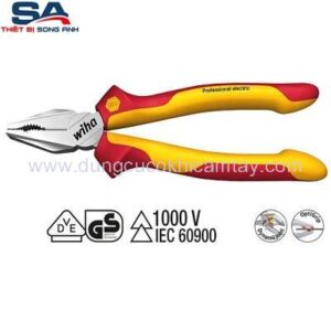 Kìm cách điện 1000V 7" Wiha 26708