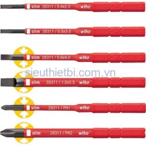 Bộ đầu vít cách điện 1000V Wiha 36089