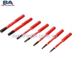 Bộ đầu vít lục giác cách điện 1000V Wiha 38997