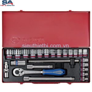 1/2" Bộ tuýp 24 chi tiết hệ inch Kingtony 4028SR