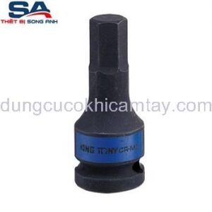 Đầu tuýp đen lục giác 1/2" Kingtony 4055M