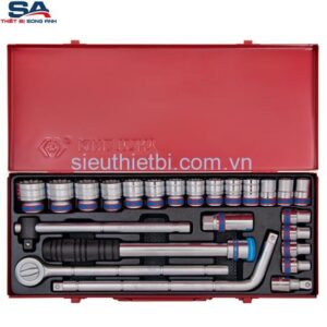 Bộ tuýp 24 chi tiết 1/2" hệ mét Kingtony 4524MR